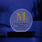 Happy Birthday Michael v01 - Circle Acrylic Plaque
