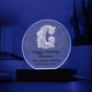 Happy Birthday Christina v01 - Circle Acrylic Plaque