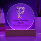 Happy Birthday Phyllis v02 - Circle Acrylic Plaque