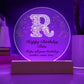 Happy Birthday Rita v01 - Circle Acrylic Plaque