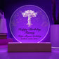 Happy Birthday Tammy v01 - Circle Acrylic Plaque