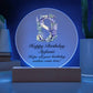 Happy Birthday Stefanie v02 - Circle Acrylic Plaque