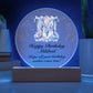 Happy Birthday Mildred v01 - Circle Acrylic Plaque