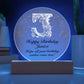 Happy Birthday Janice v01 - Circle Acrylic Plaque