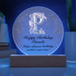 Happy Birthday Pamela v01 - Circle Acrylic Plaque