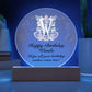 Happy Birthday Wanda v01 - Circle Acrylic Plaque