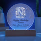 Happy Birthday Norma v01 - Circle Acrylic Plaque