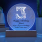 Happy Birthday Janet v01 - Circle Acrylic Plaque