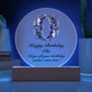 Happy Birthday Ola v02 - Circle Acrylic Plaque