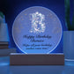 Happy Birthday Bernice v01 - Circle Acrylic Plaque