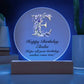 Happy Birthday Elodia v02 - Circle Acrylic Plaque