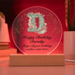 Happy Birthday Dorothy v01 - Circle Acrylic Plaque