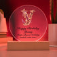 Happy Birthday Young v02 - Circle Acrylic Plaque