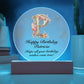 Happy Birthday Patricia v01 - Circle Acrylic Plaque