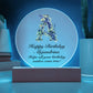 Happy Birthday Alejandrina v02 - Circle Acrylic Plaque