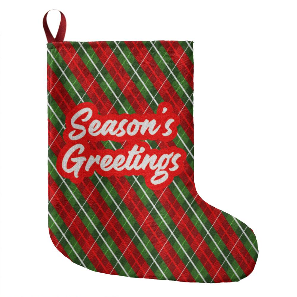 Christmas Design 001 - Giant Holiday Stocking