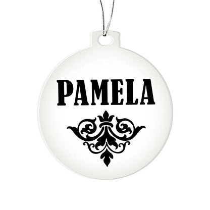 Pamela v01 - Acrylic Ornament