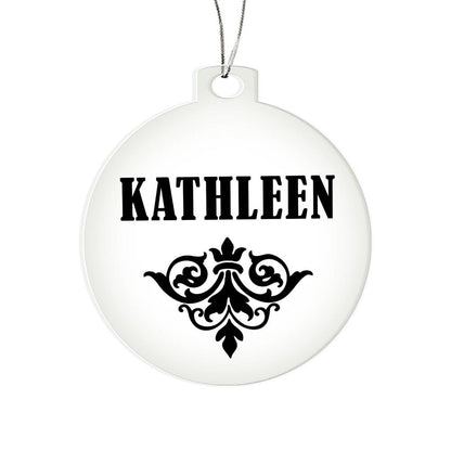 Kathleen v01 - Acrylic Ornament