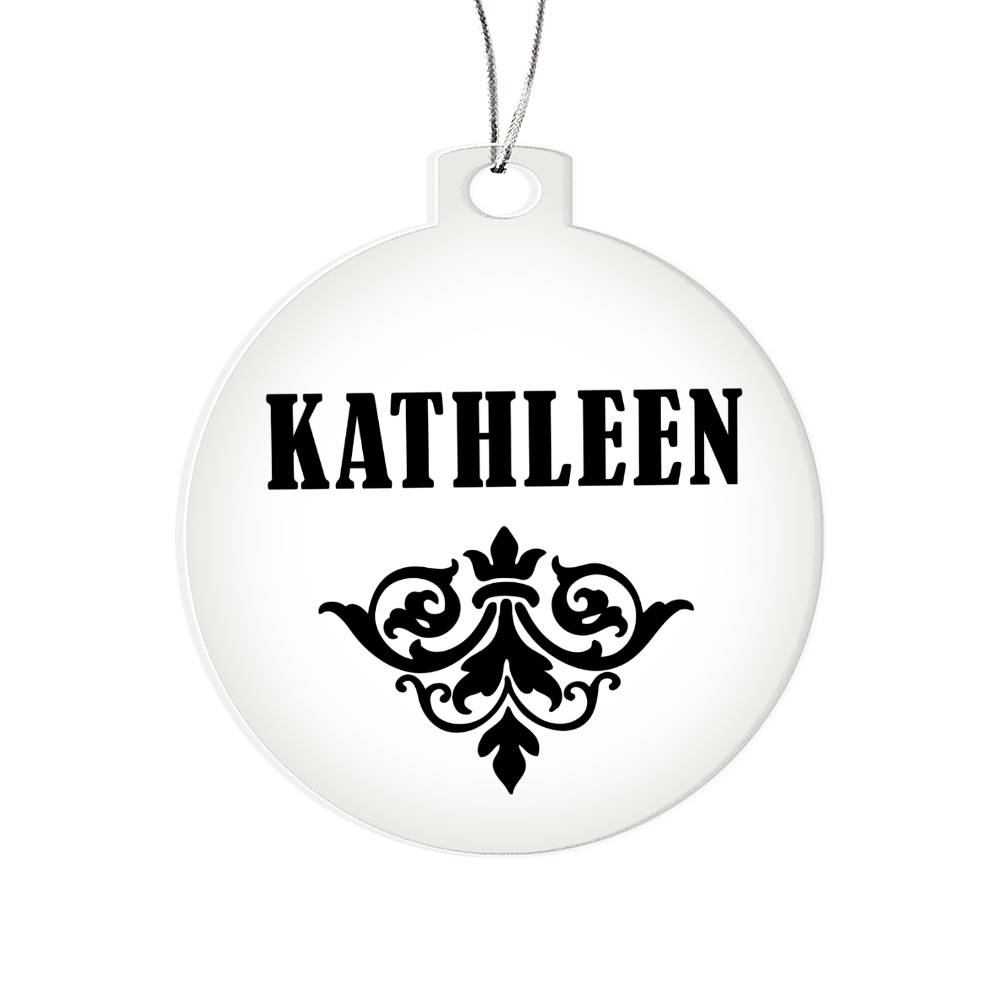 Kathleen v01 - Acrylic Ornament