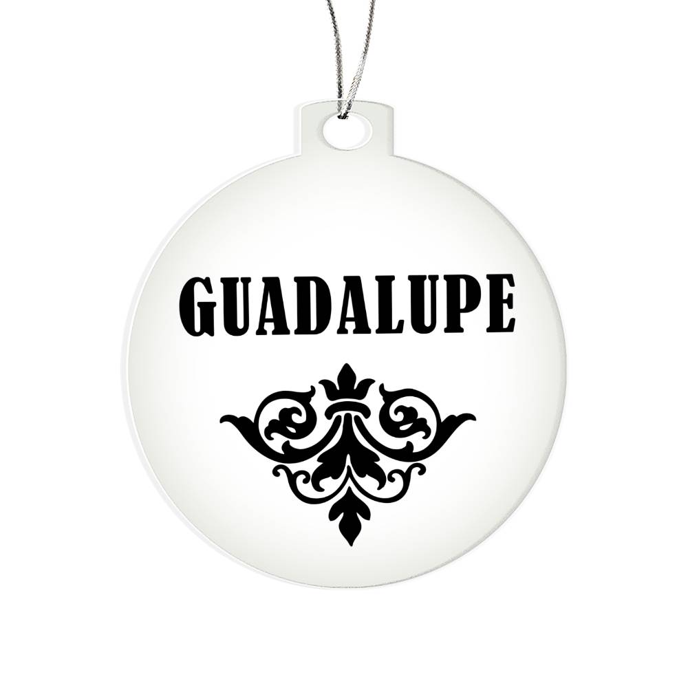 Guadalupe v01 - Acrylic Ornament