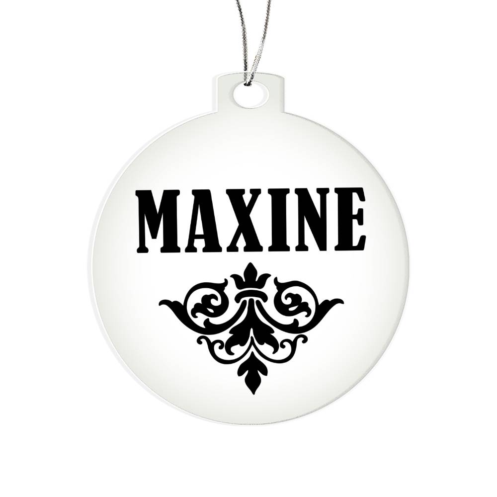 Maxine v01 - Acrylic Ornament