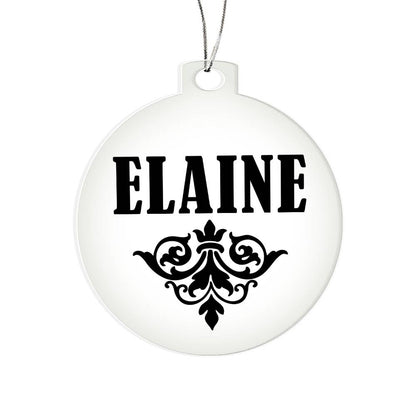 Elaine v01 - Acrylic Ornament