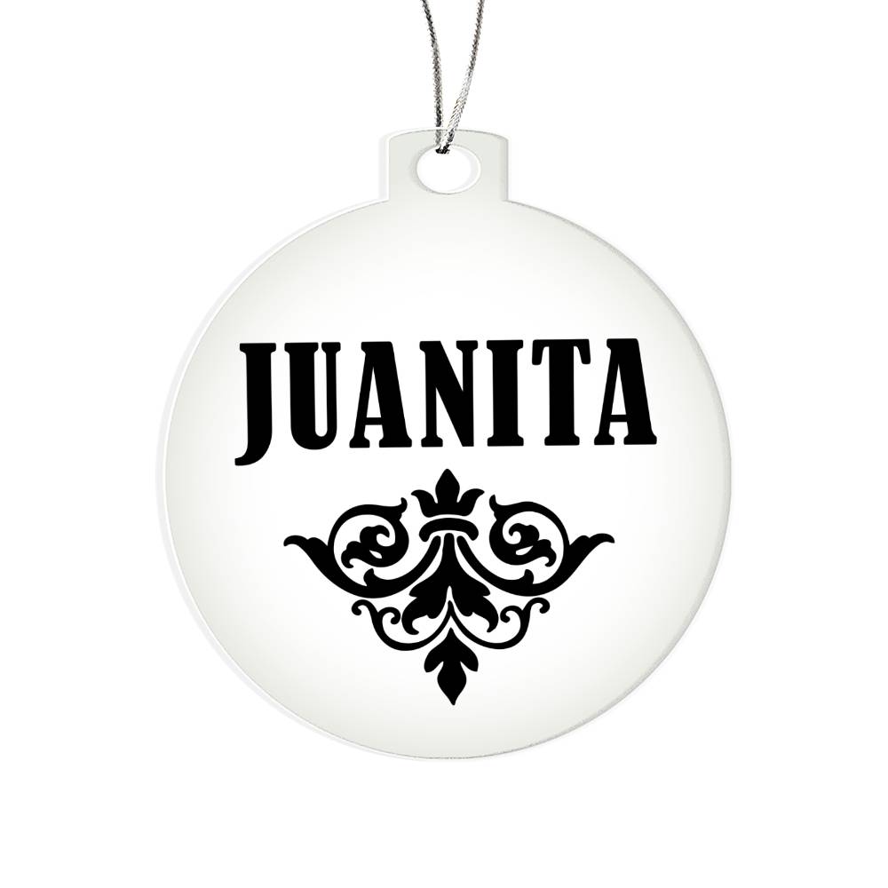 Juanita v01 - Acrylic Ornament