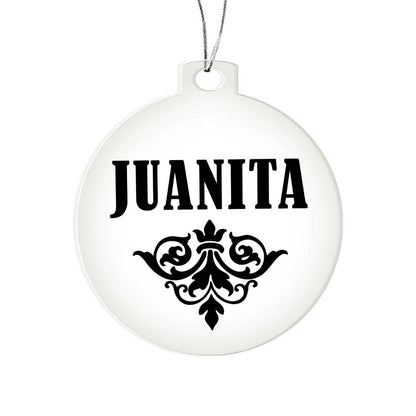 Juanita v01 - Acrylic Ornament