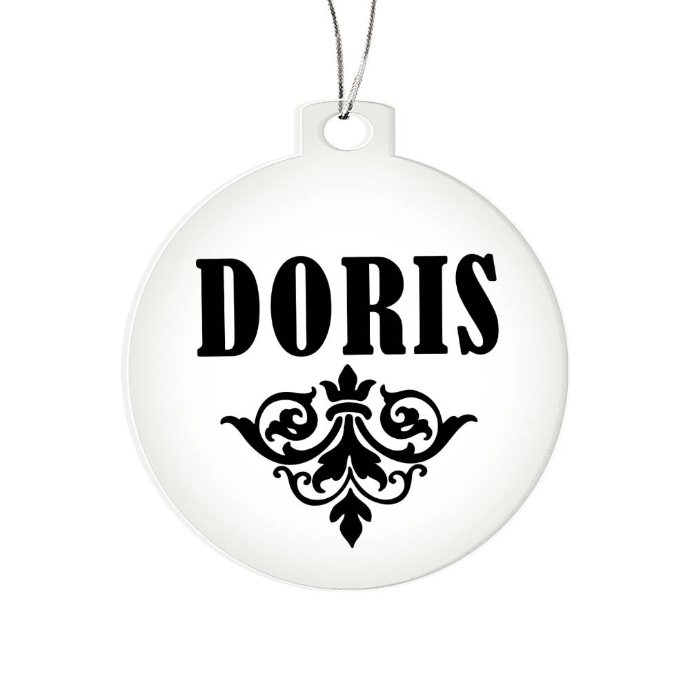 Doris v01 - Acrylic Ornament