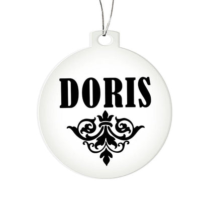 Doris v01 - Acrylic Ornament