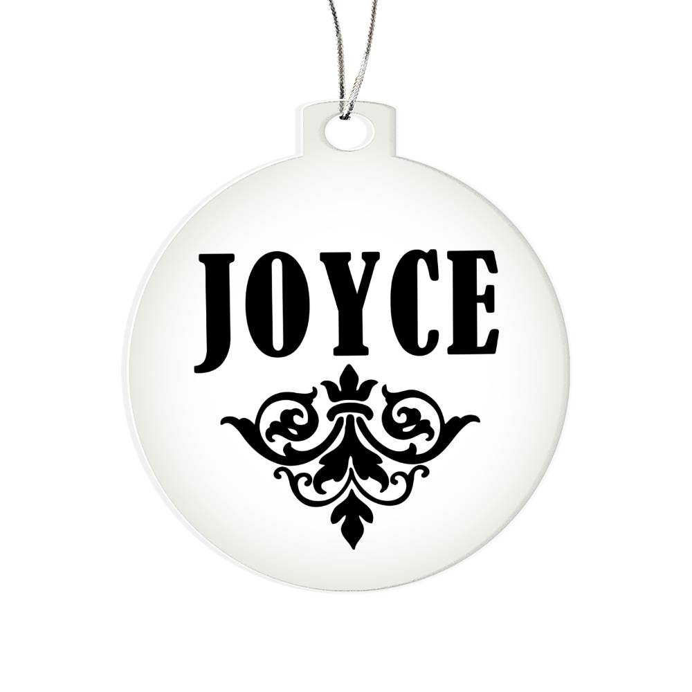 Joyce v01 - Acrylic Ornament