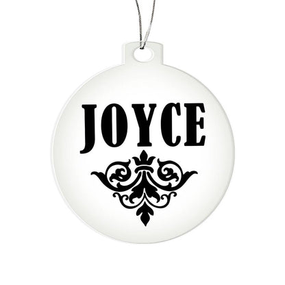 Joyce v01 - Acrylic Ornament