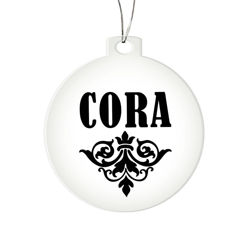 Cora v01 - Acrylic Ornament