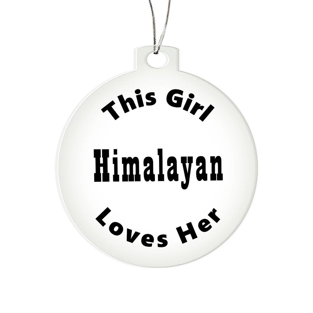 Himalayan - Acrylic Ornament