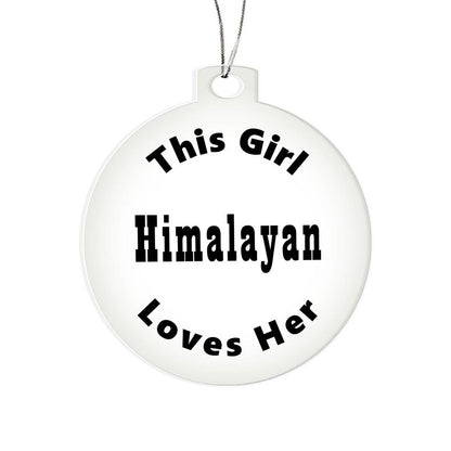 Himalayan - Acrylic Ornament