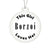 Borzoi - Acrylic Ornament
