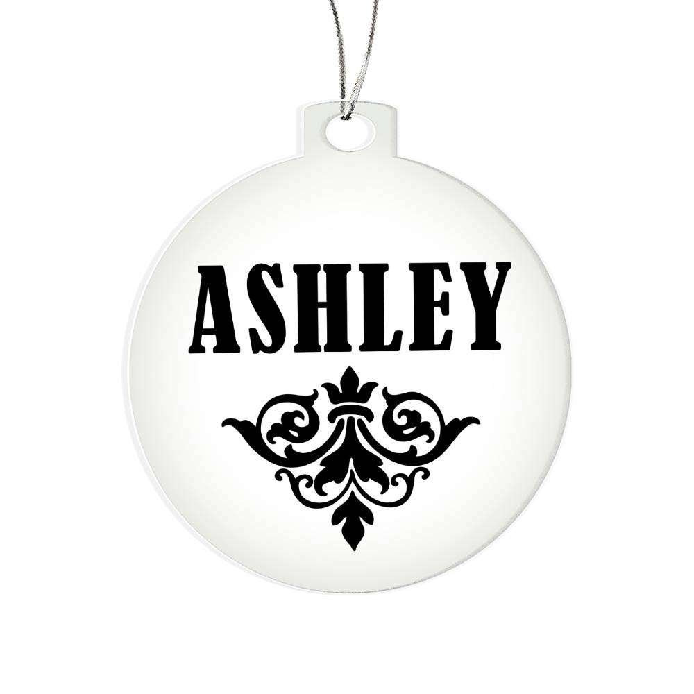 Ashley v01 - Acrylic Ornament