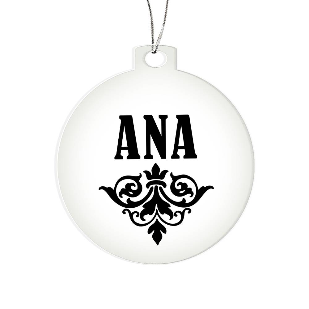 Ana v01 - Acrylic Ornament
