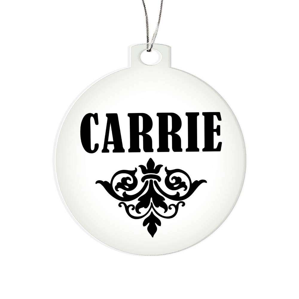 Carrie v01 - Acrylic Ornament