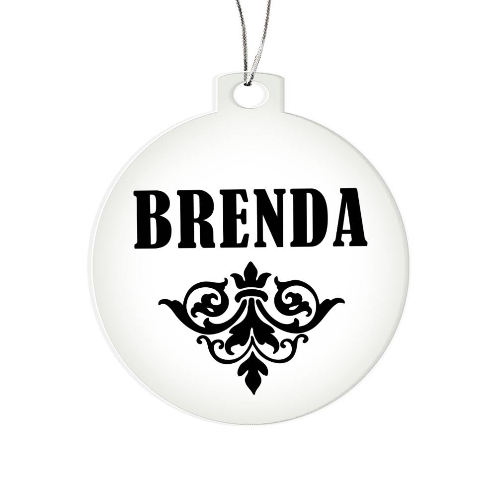 Brenda v01 - Acrylic Ornament