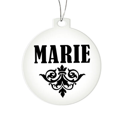 Marie v01 - Acrylic Ornament