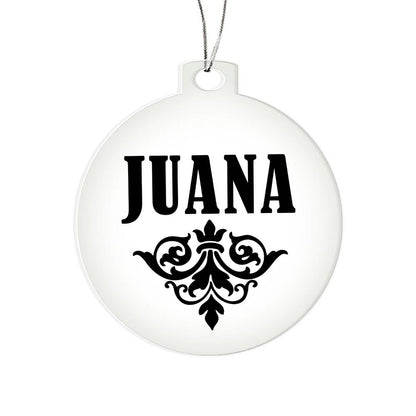 Juana v01 - Acrylic Ornament