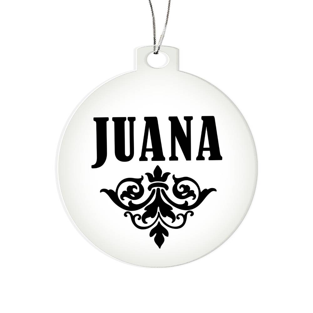 Juana v01 - Acrylic Ornament