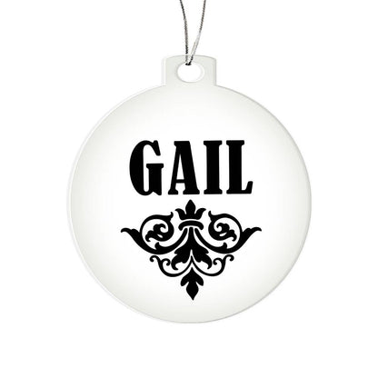 Gail v01 - Acrylic Ornament