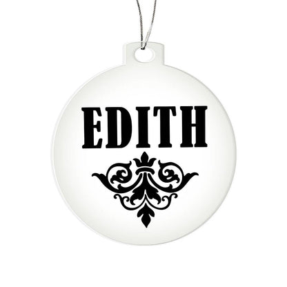Edith v01 - Acrylic Ornament