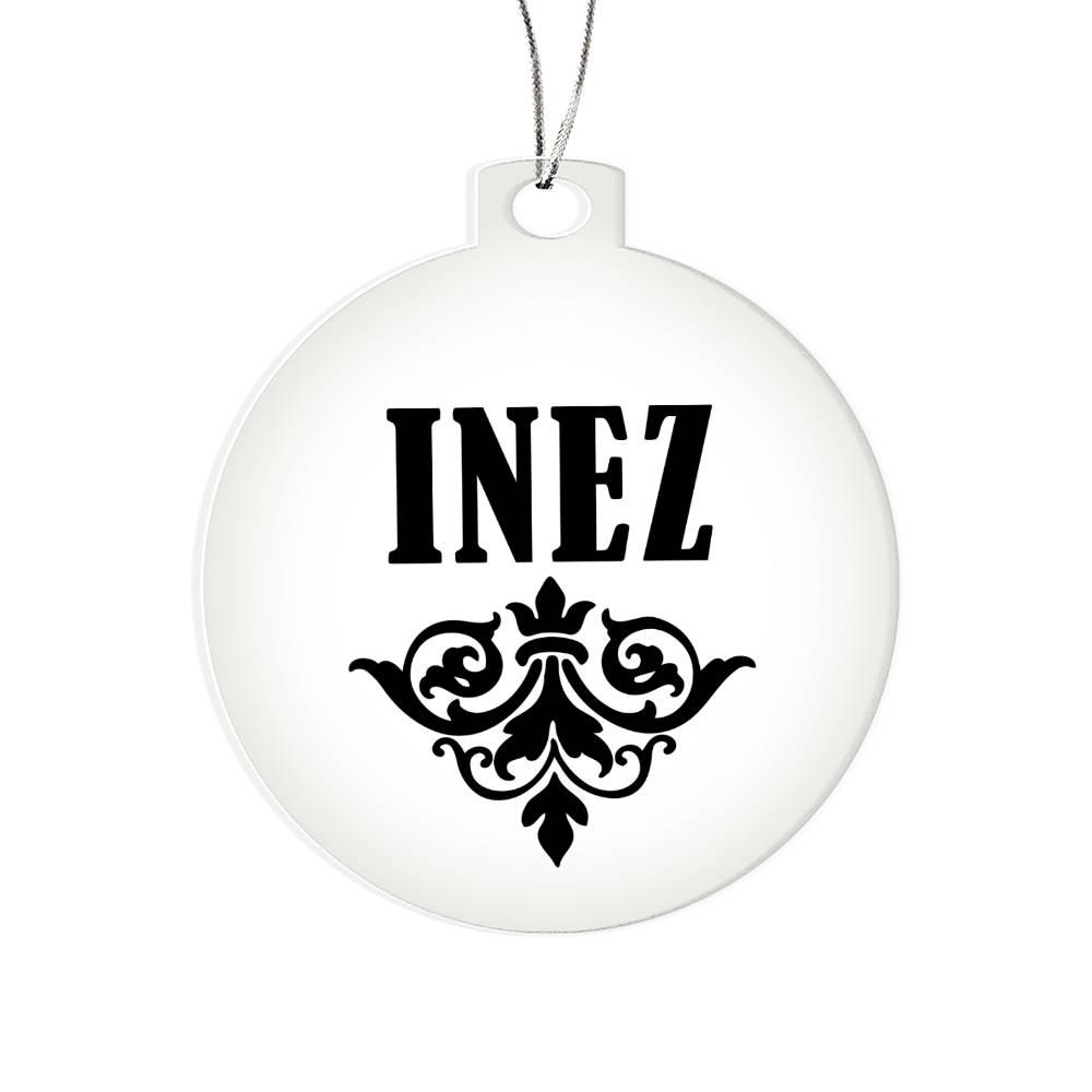 Inez v01 - Acrylic Ornament