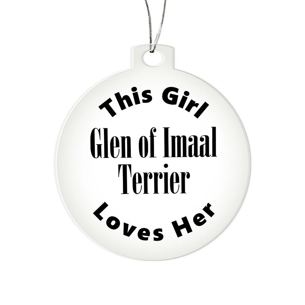 Glen of Imaal Terrier - Acrylic Ornament