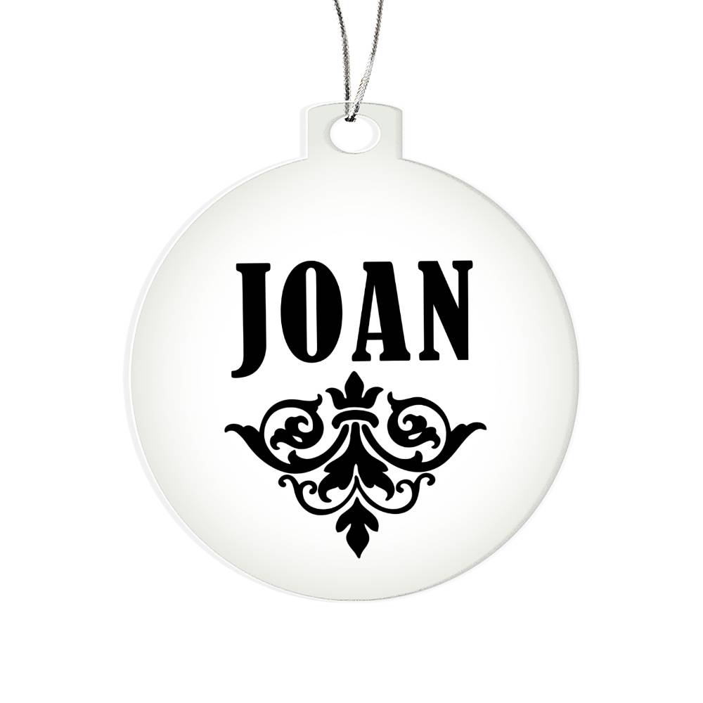Joan v01 - Acrylic Ornament