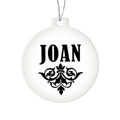 Joan v01 - Acrylic Ornament