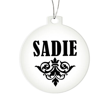 Sadie v01 - Acrylic Ornament